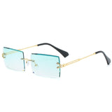 New Trend Frameless Rectangular Sunglasses Women/Men