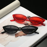New Vintage Black Cat Eye Sunglasses Women