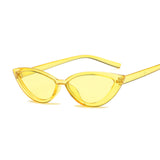 New Vintage Black Cat Eye Sunglasses Women
