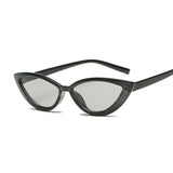 New Vintage Black Cat Eye Sunglasses Women