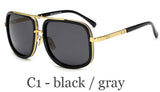 Classic Oversized Men Sunglasses Luxury