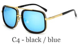 Classic Oversized Men Sunglasses Luxury