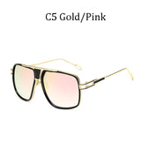 Classic Oversized Men Sunglasses Luxury