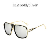 Classic Oversized Men Sunglasses Luxury