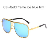 Classic Oversized Men Sunglasses Luxury