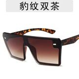 Oversized Square Sunglasses Women Luxury